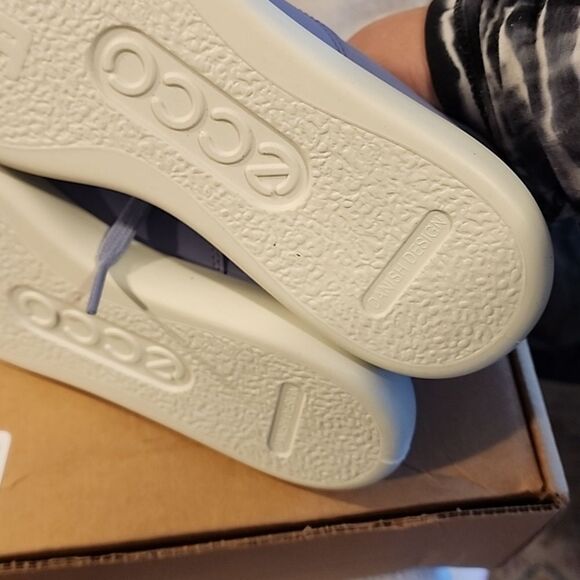 Women's ECCO purple 💜 soft shoes NWOT in box size 10 - Picture 6 of 7